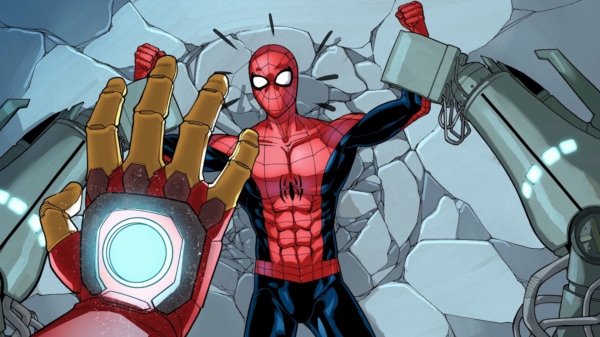 thumbnail - S1:E1 Spider-Man & Iron Man In…Training Day, Part 1