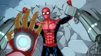 thumbnail - S1:E1 Spider-Man & Iron Man In…Training Day, Part 1
