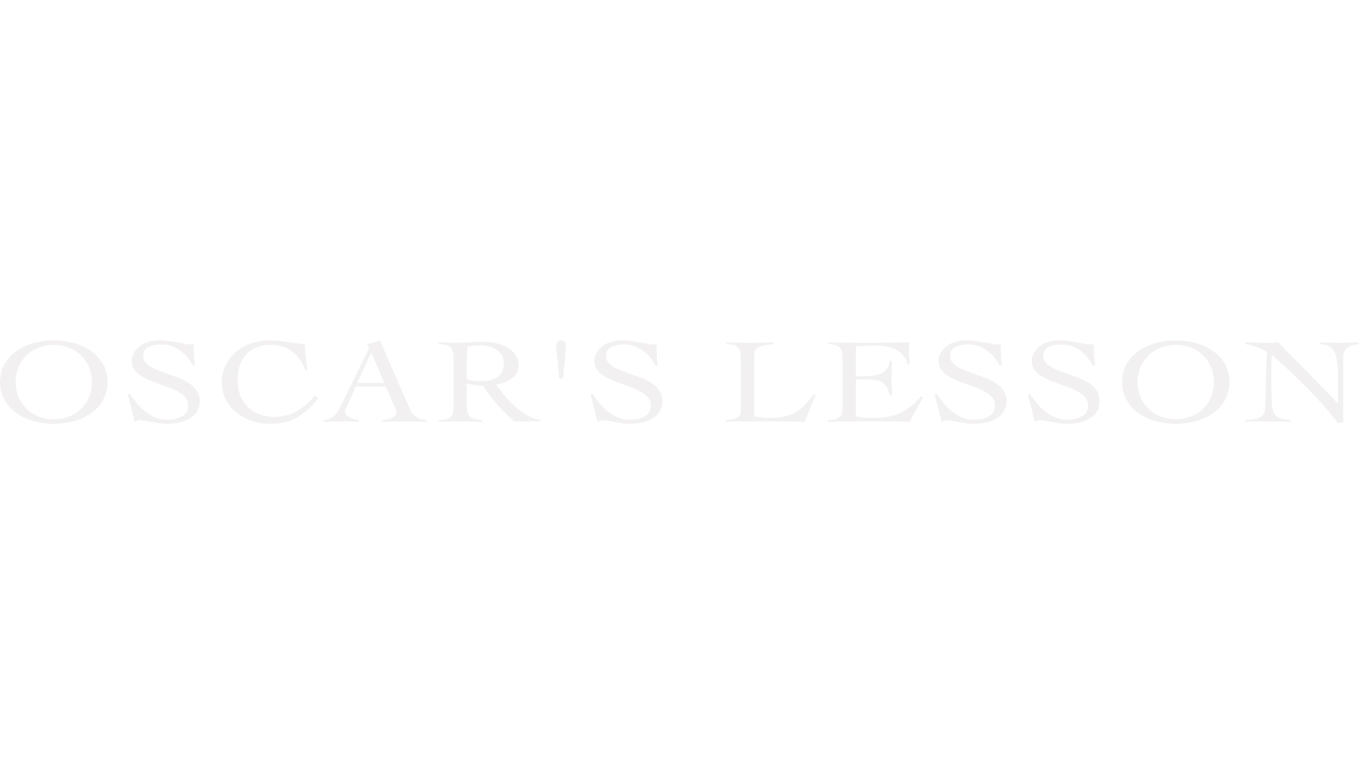 Lezione Di Oscar, La