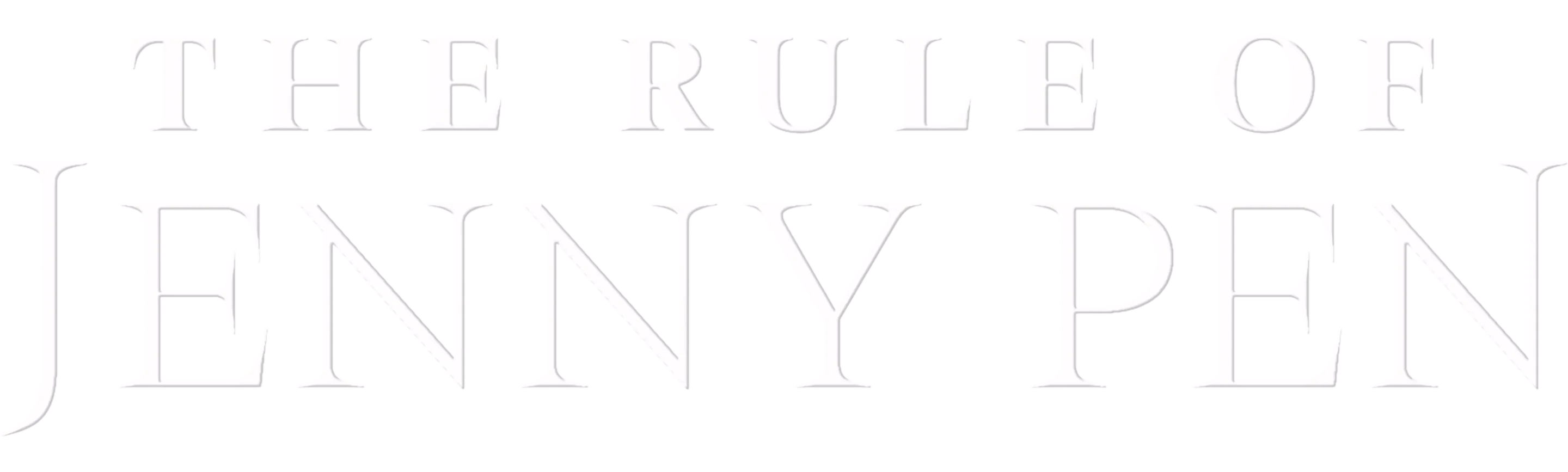 The Rule of Jenny Pen