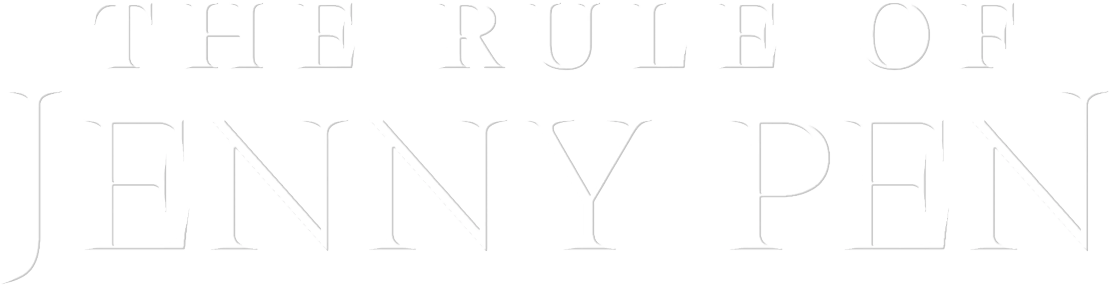 The Rule of Jenny Pen