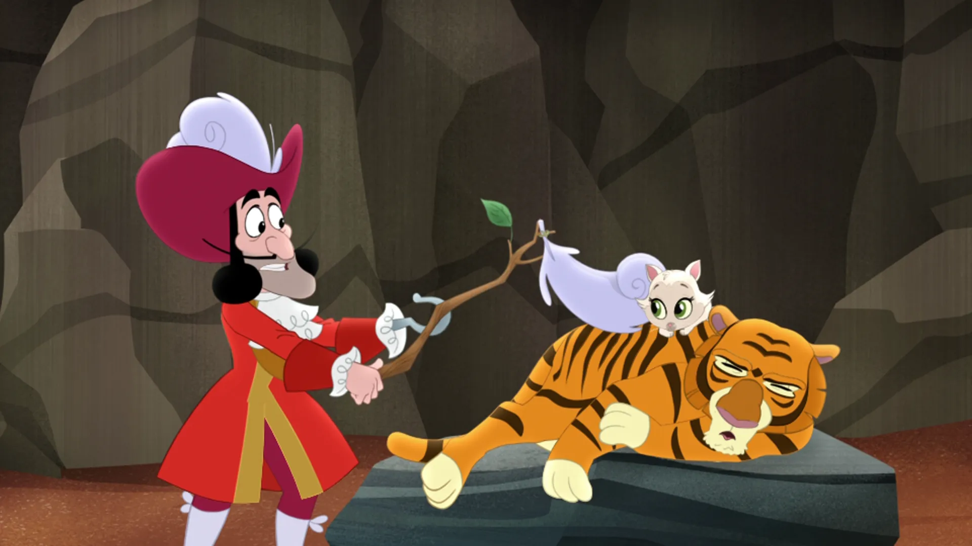 thumbnail - S2:E11 Hook and the Itty-Bitty Kitty / Pirate Campout