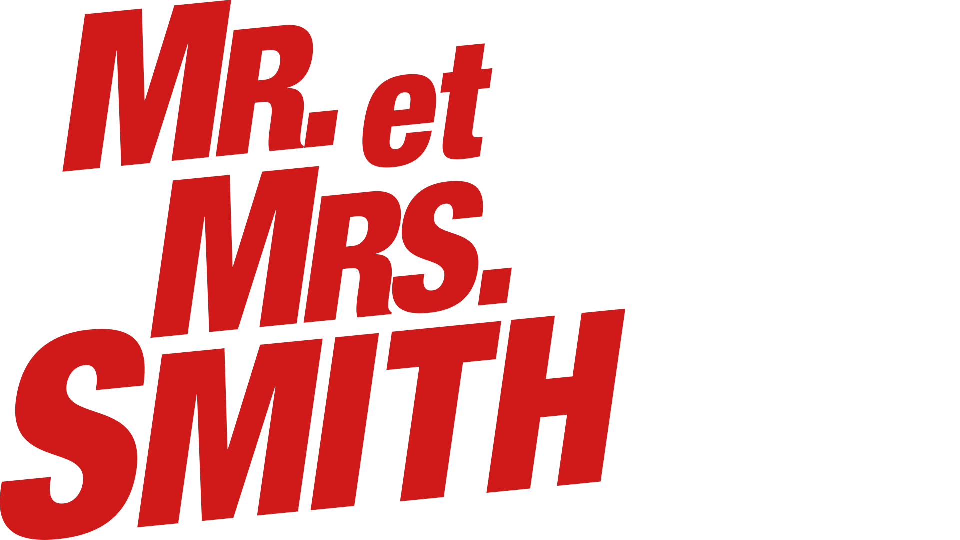 Mr. et Mrs. Smith