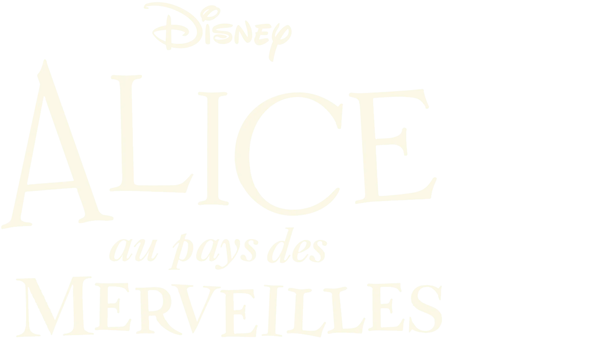 Alice au pays des merveilles