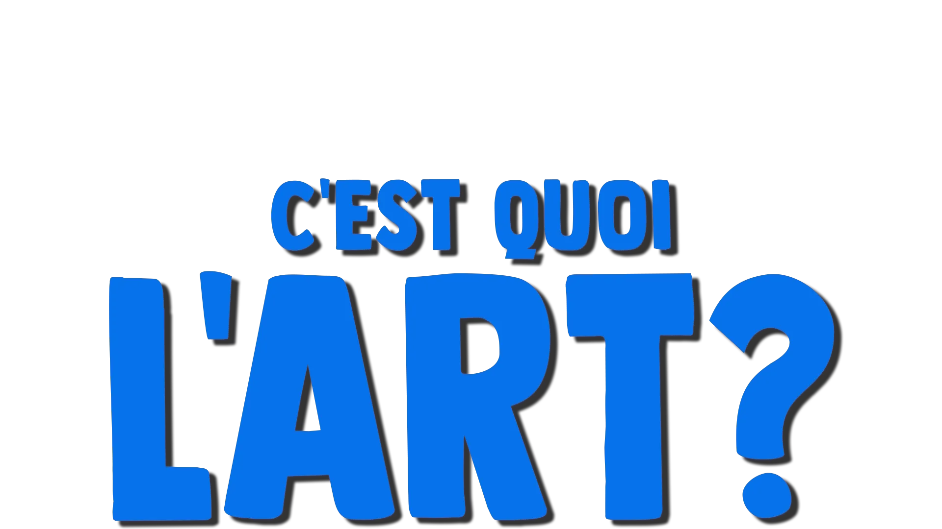 Fourchette se pose des questions : c'est quoi l'art ?