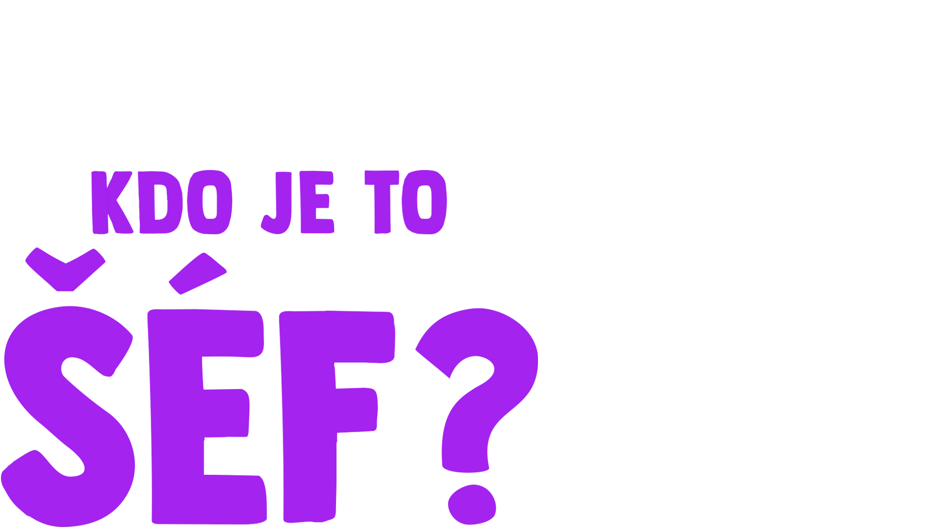 Vidlík má otázečku: Kdo je to šéf?
