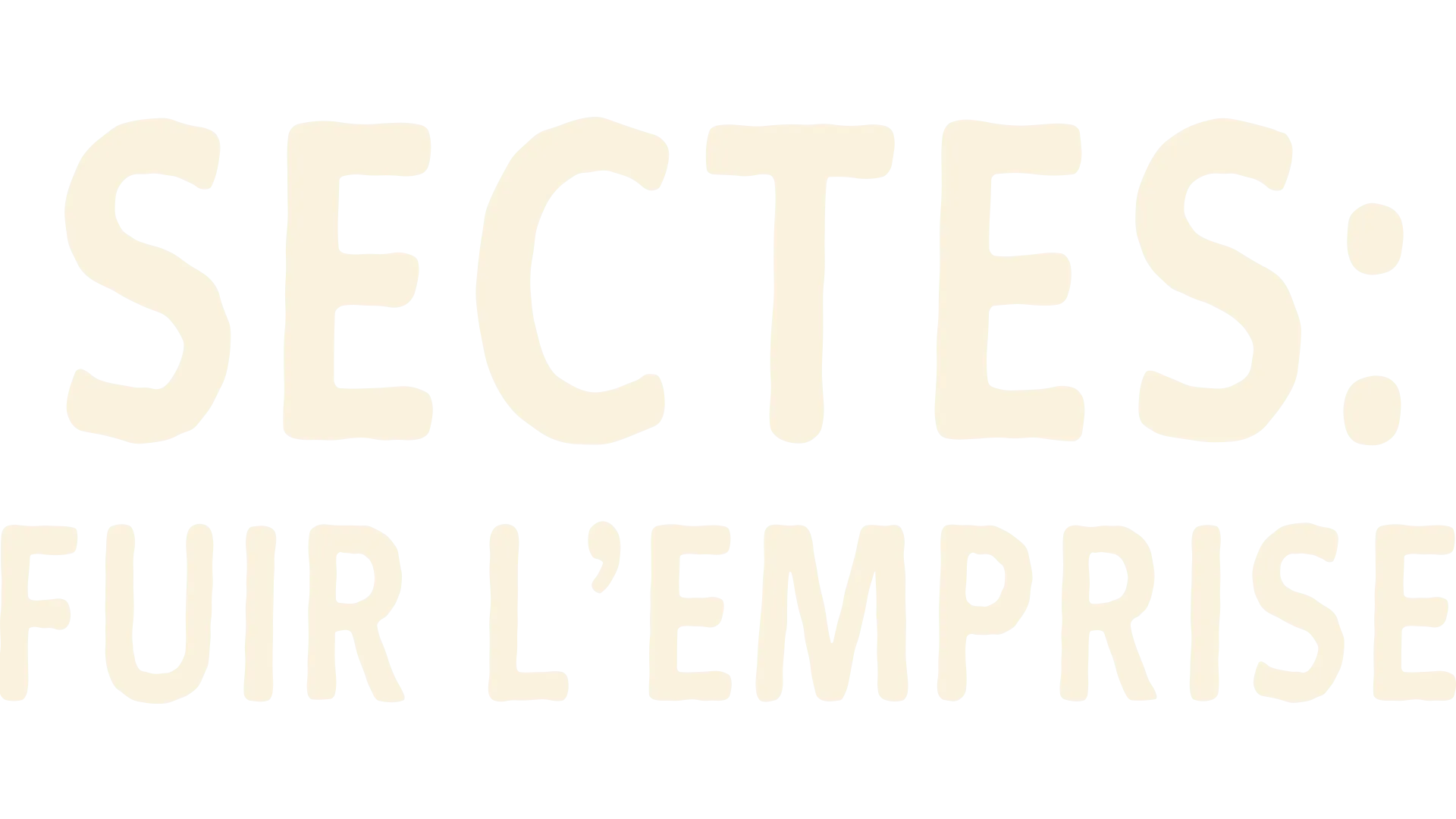 Sectes : fuir l’emprise