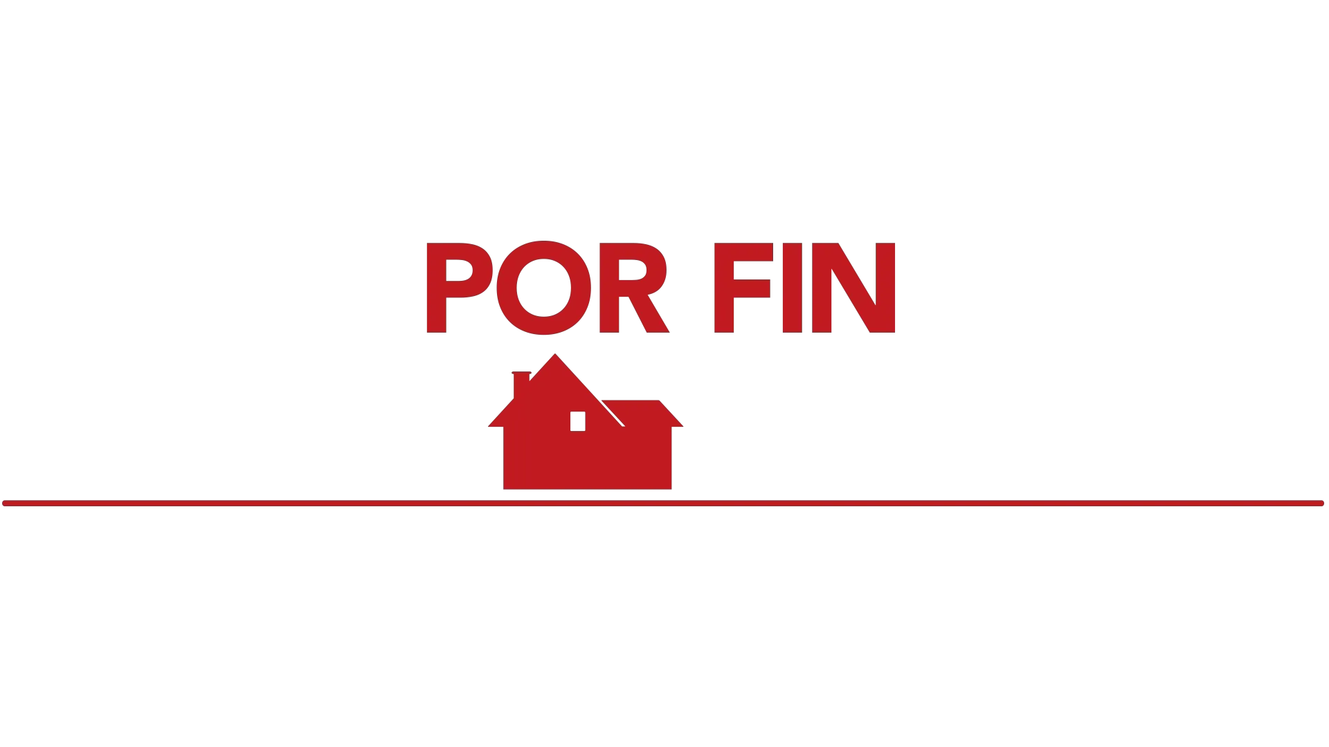Por fin solo en casa