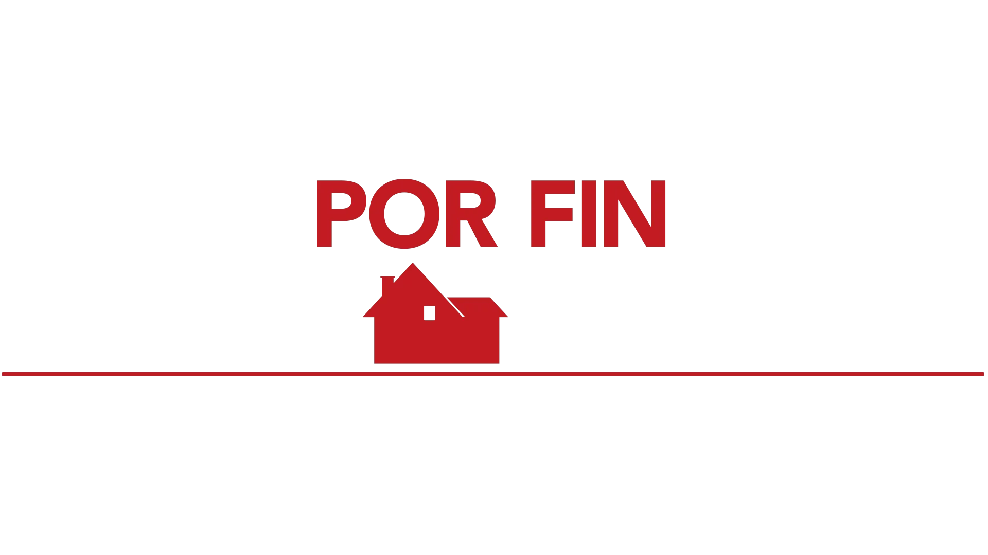 Por fin solo en casa