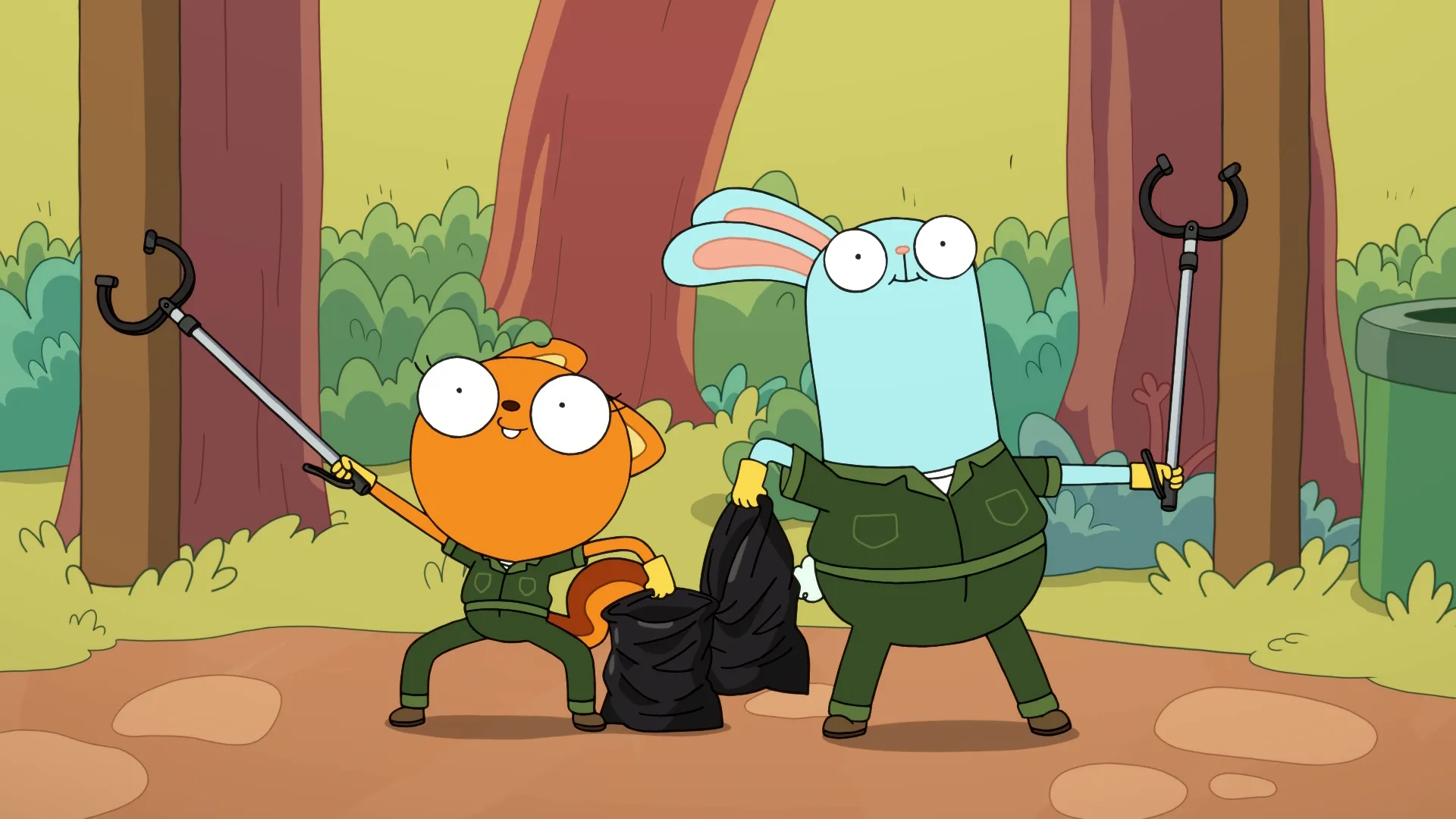 thumbnail - S2:E9 Trash Clumpers / Wiff & Larry