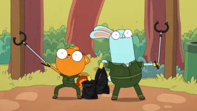 thumbnail - S2:E9 Trash Clumpers / Wiff & Larry