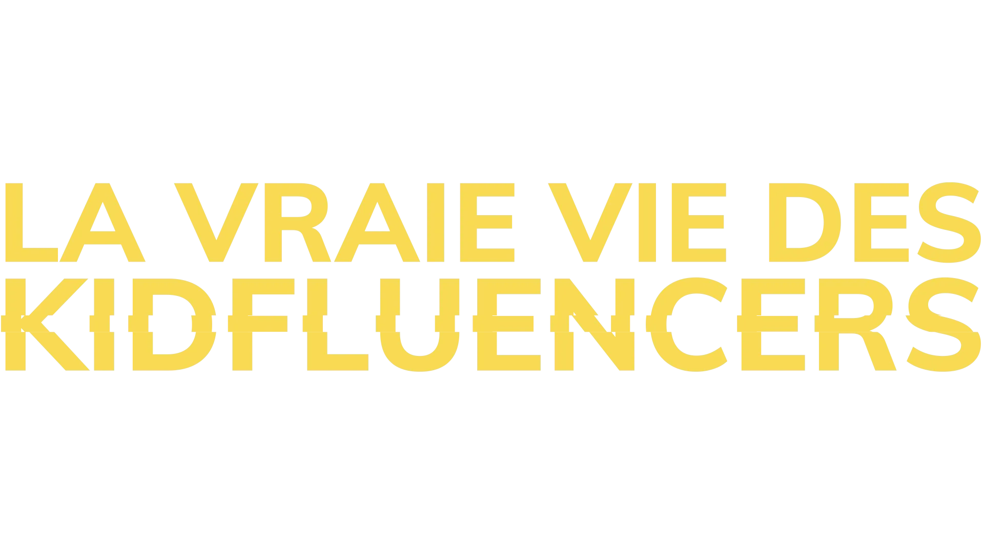 La vraie vie des Kidfluencers