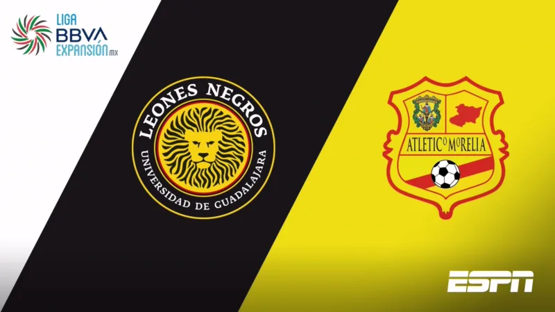 Universidad de Guadalajara x Club Atlético Morelia (Jornada 11)