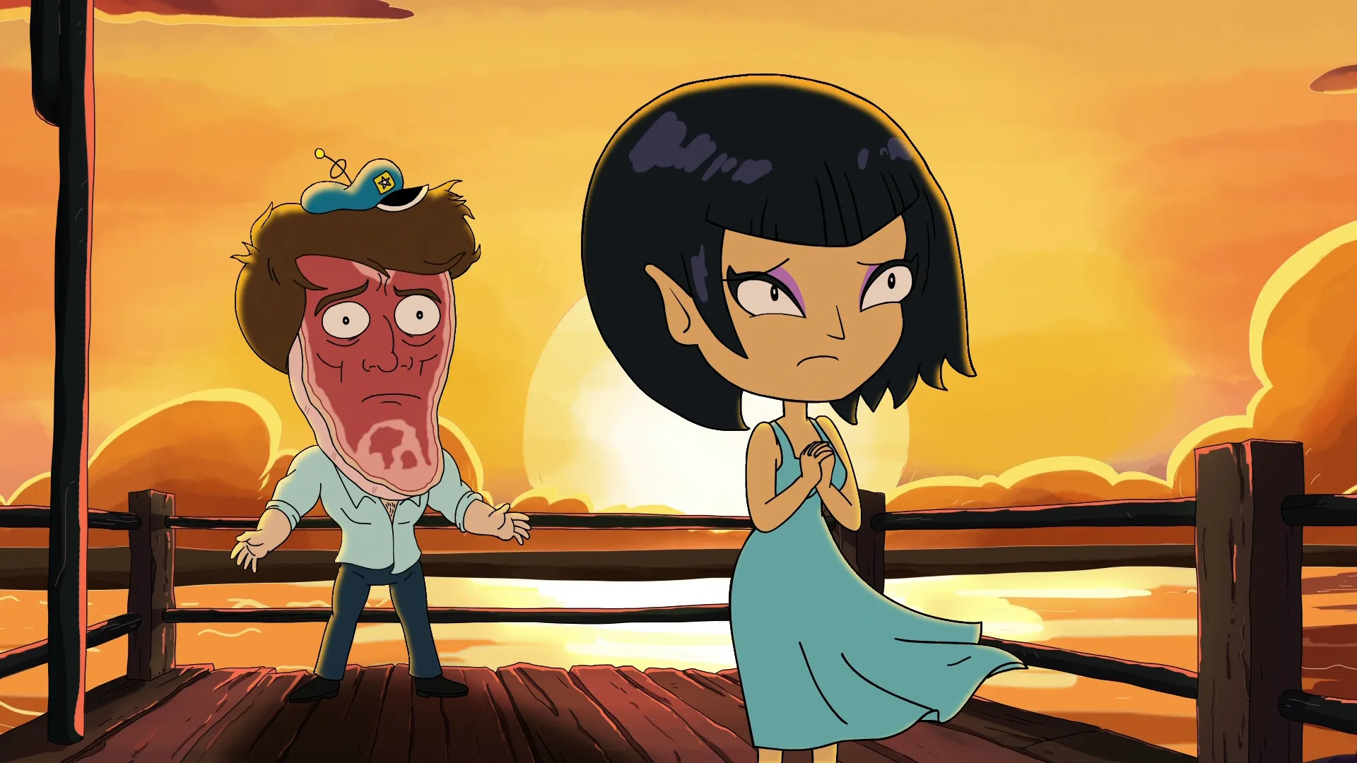thumbnail - S1:E19 Be Mine Across Time / Fyootchy Swap / Steak Starbolt Movie Trailer