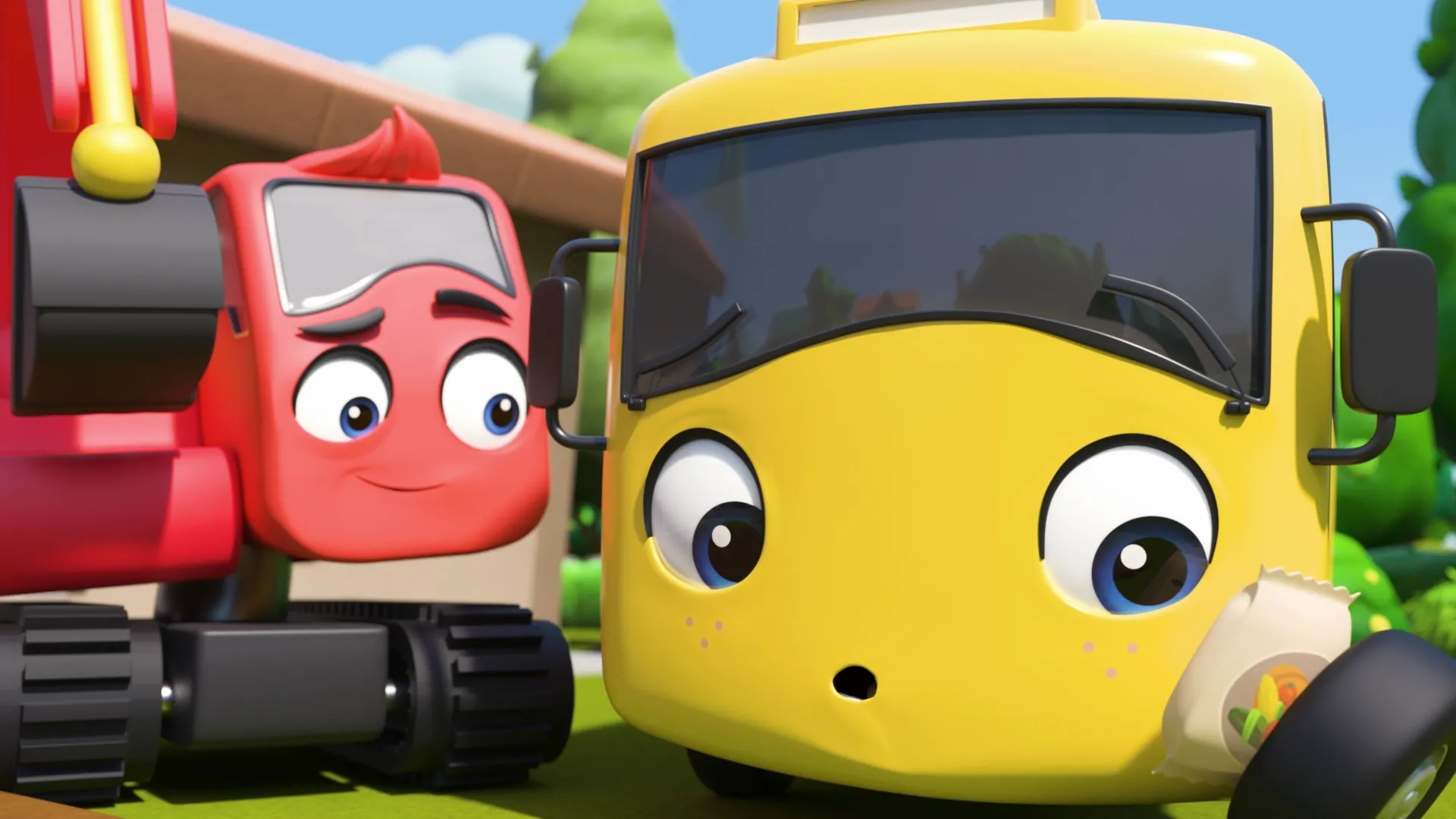 thumbnail - S2:E18 Buster the Gardener - Buster and Friends Grow Vegetables at Home