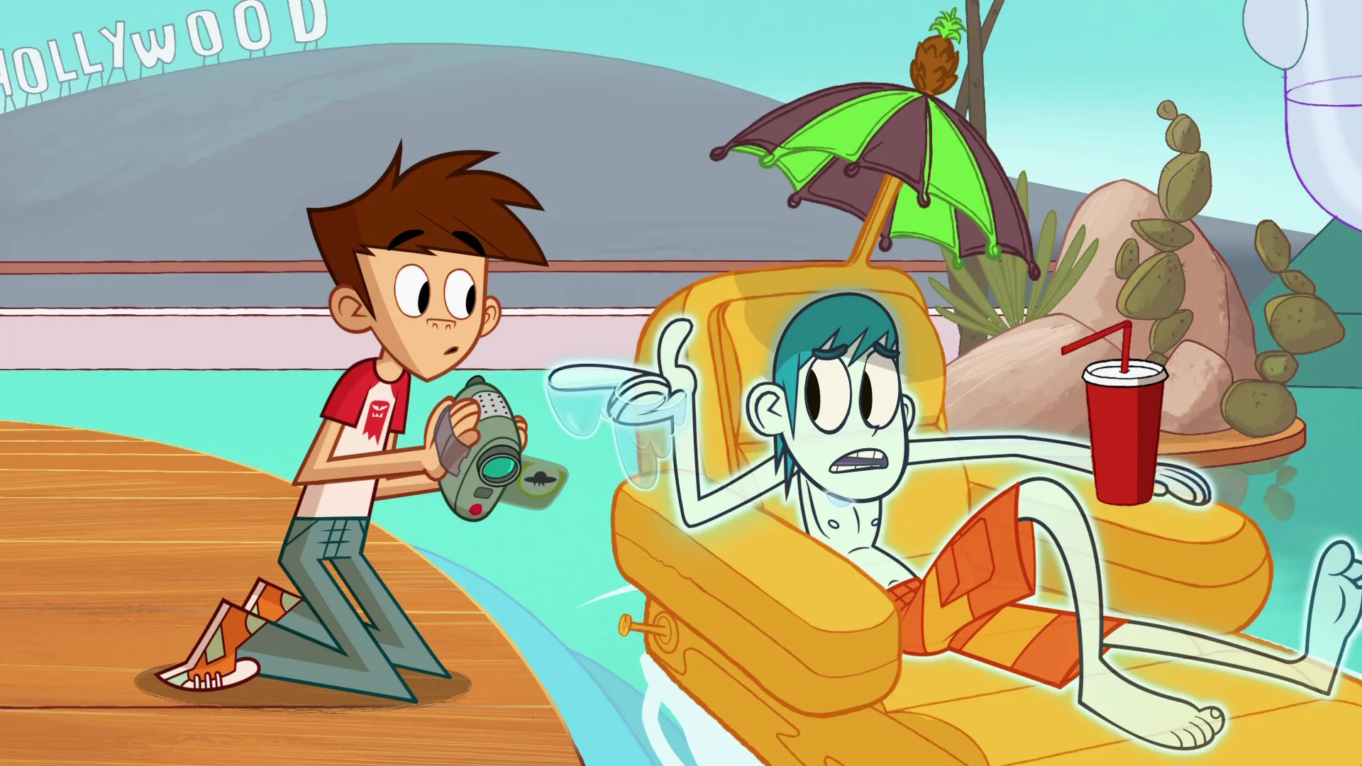 thumbnail - S1:E6 Le monstre de la piscine / Pas invités !