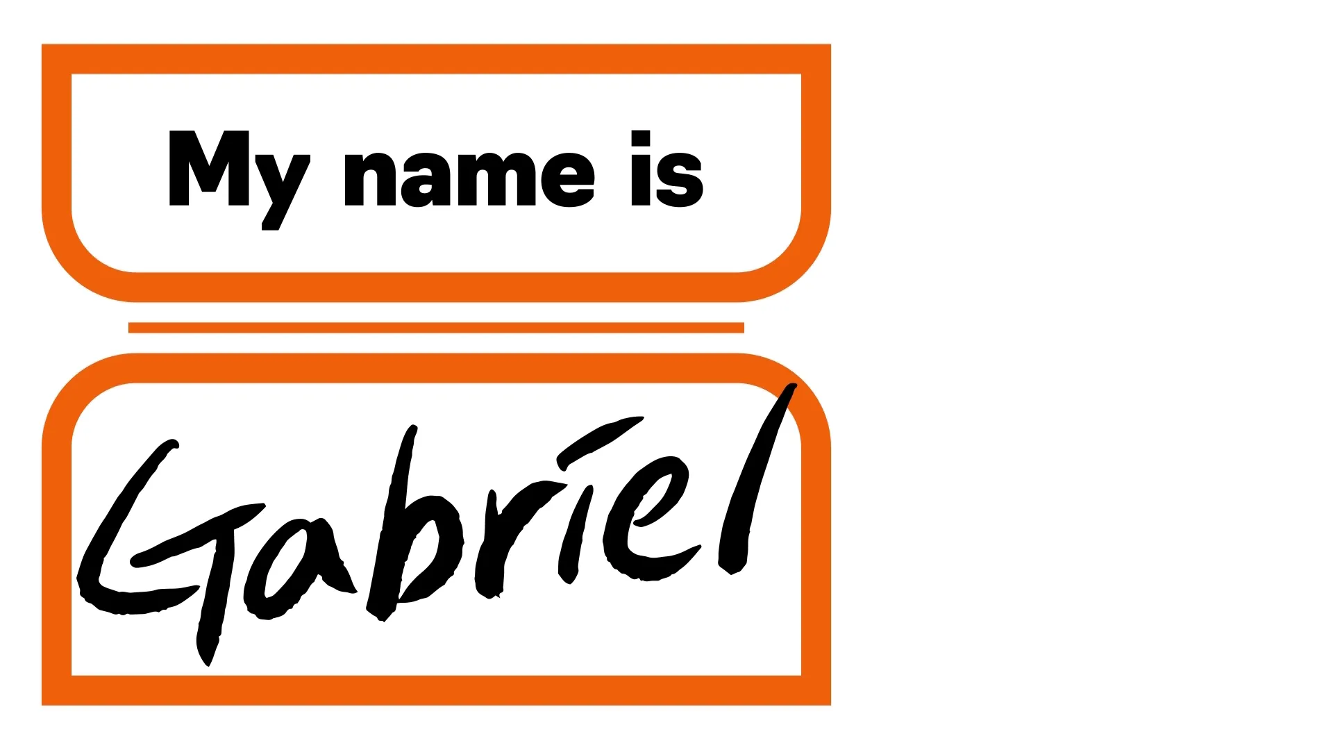 My name is Gabriel