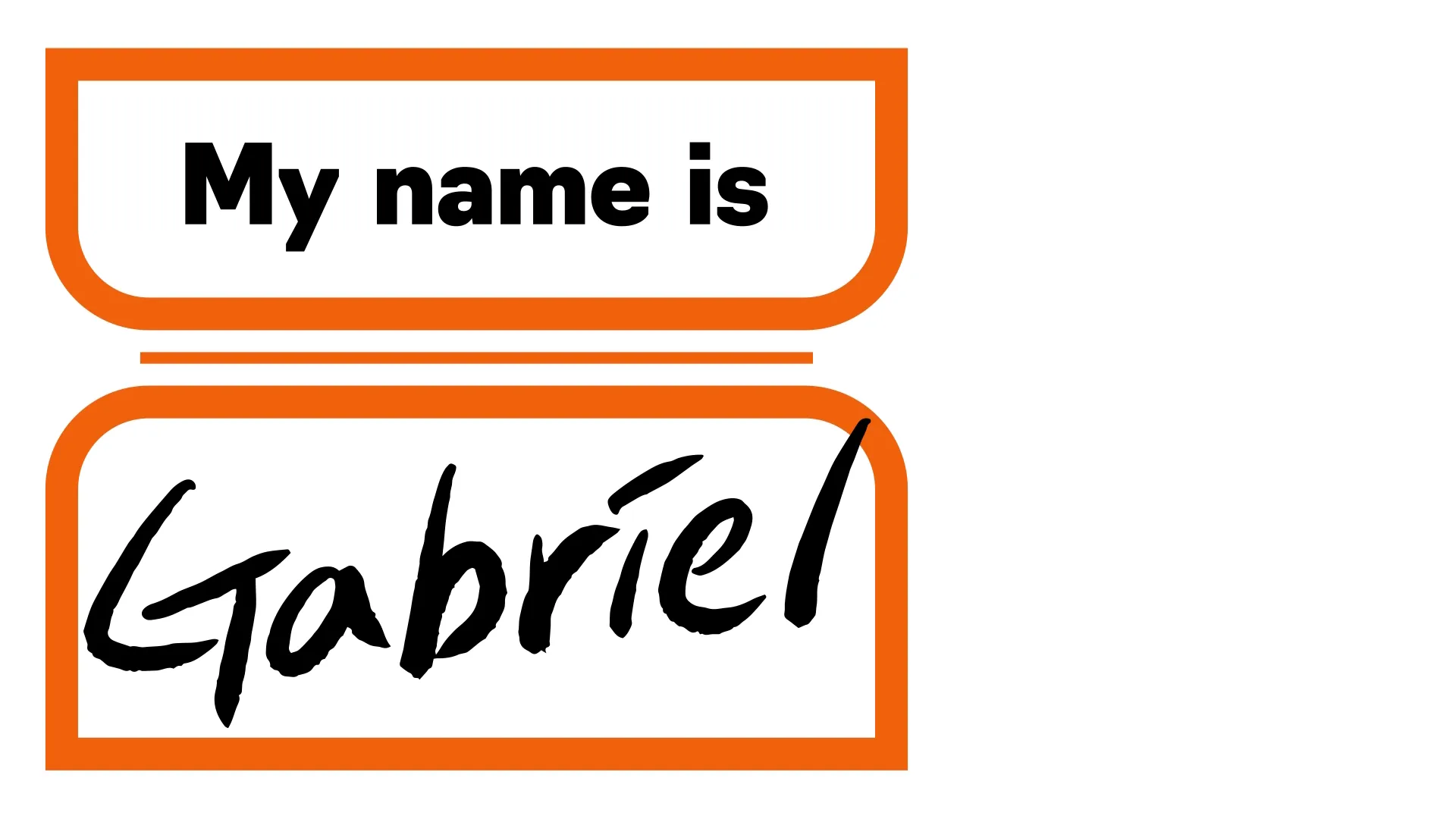 My name is Gabriel