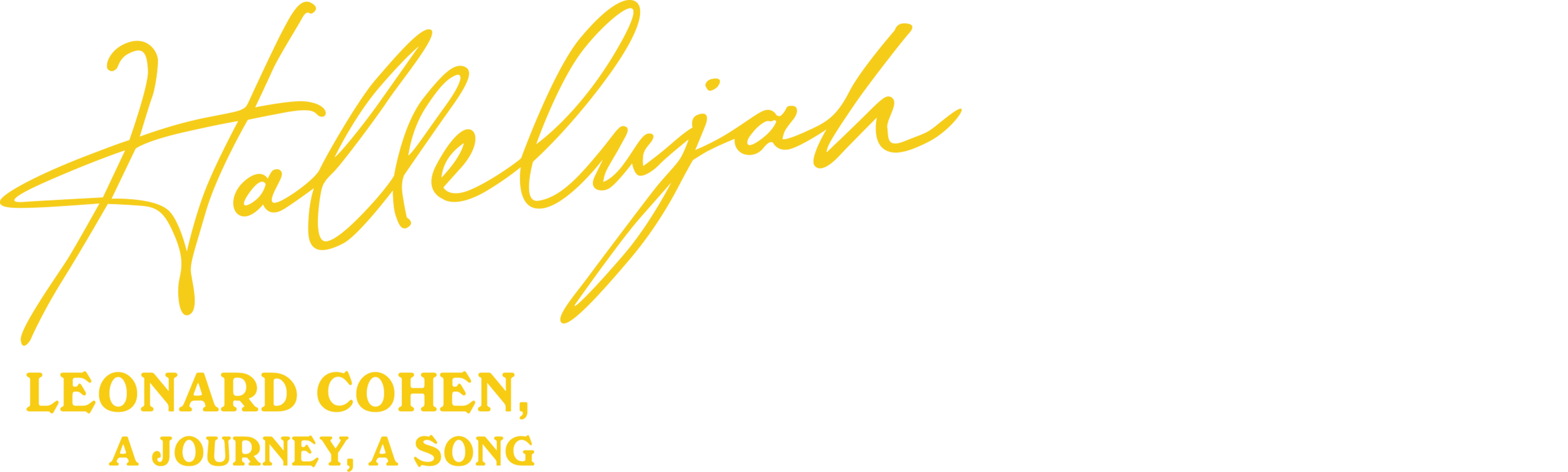 Hallelujah: Leonard Cohen, a Journey, a Song