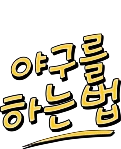 야구를 하는 법