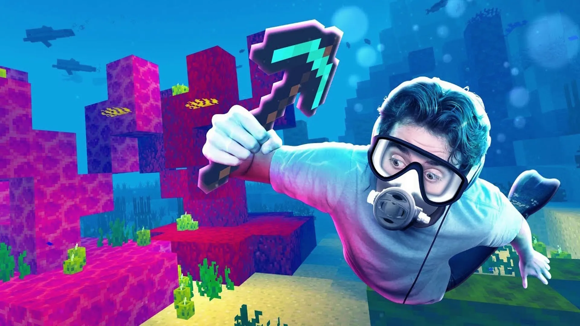 thumbnail - S1:E11 Awesome Aquatic Adventures in Minecraft!