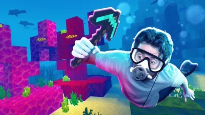 thumbnail - S1:E11 Awesome Aquatic Adventures in Minecraft!