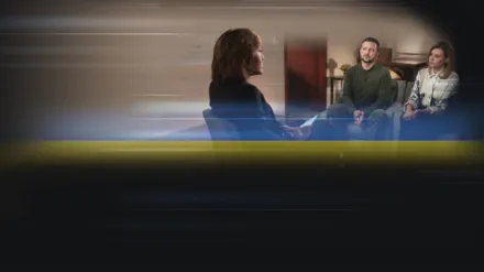 The President and First Lady of Ukraine | Robin Roberts Reportin