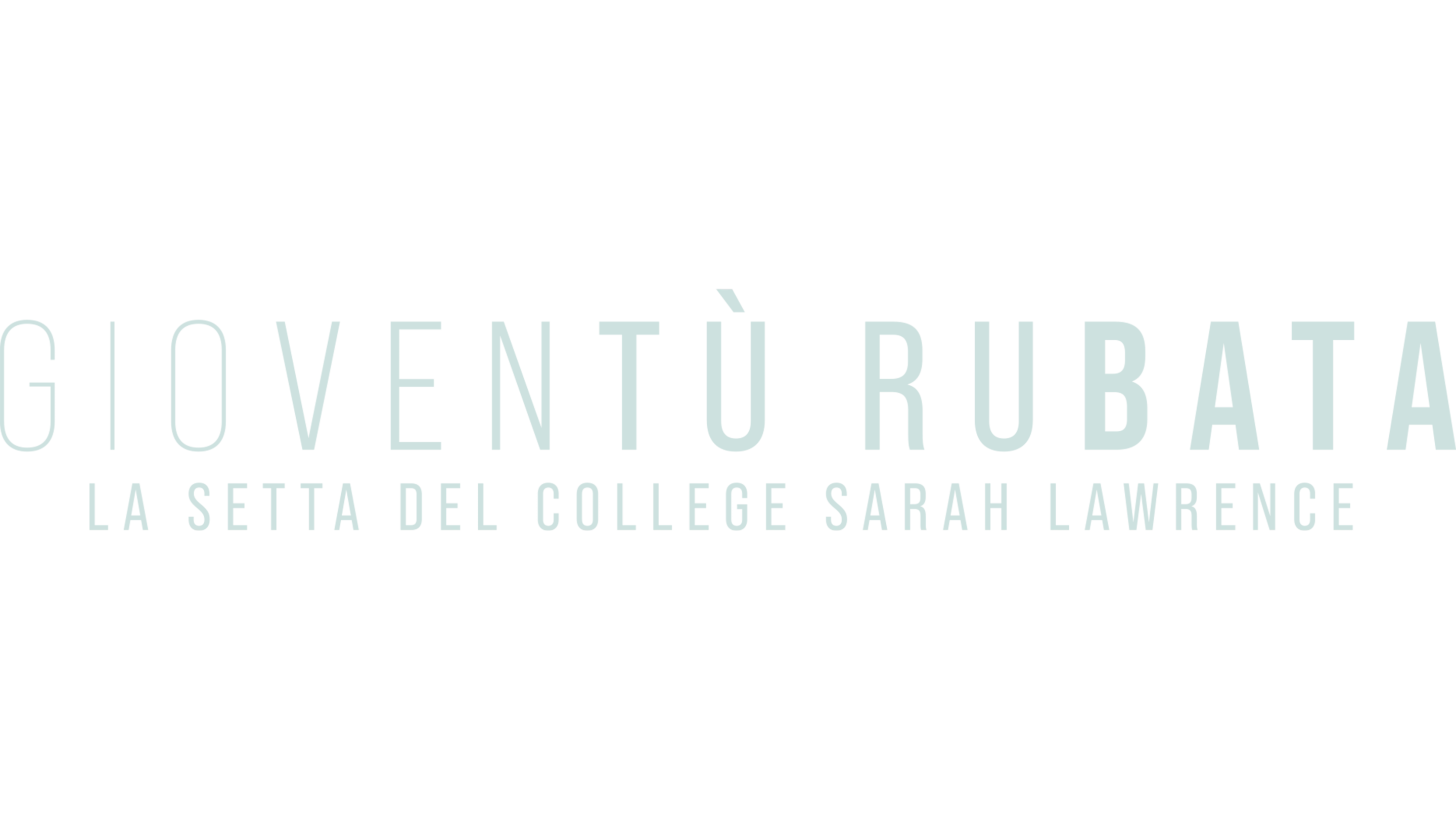 Gioventù rubata: la setta del College Sarah Lawrence