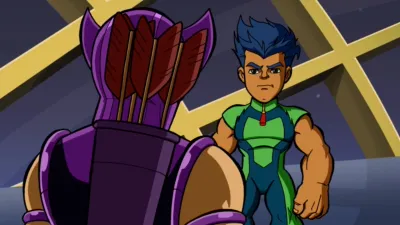 thumbnail - S1：第2話「トゥ・アー・イズ・スーパーヒューマン！」