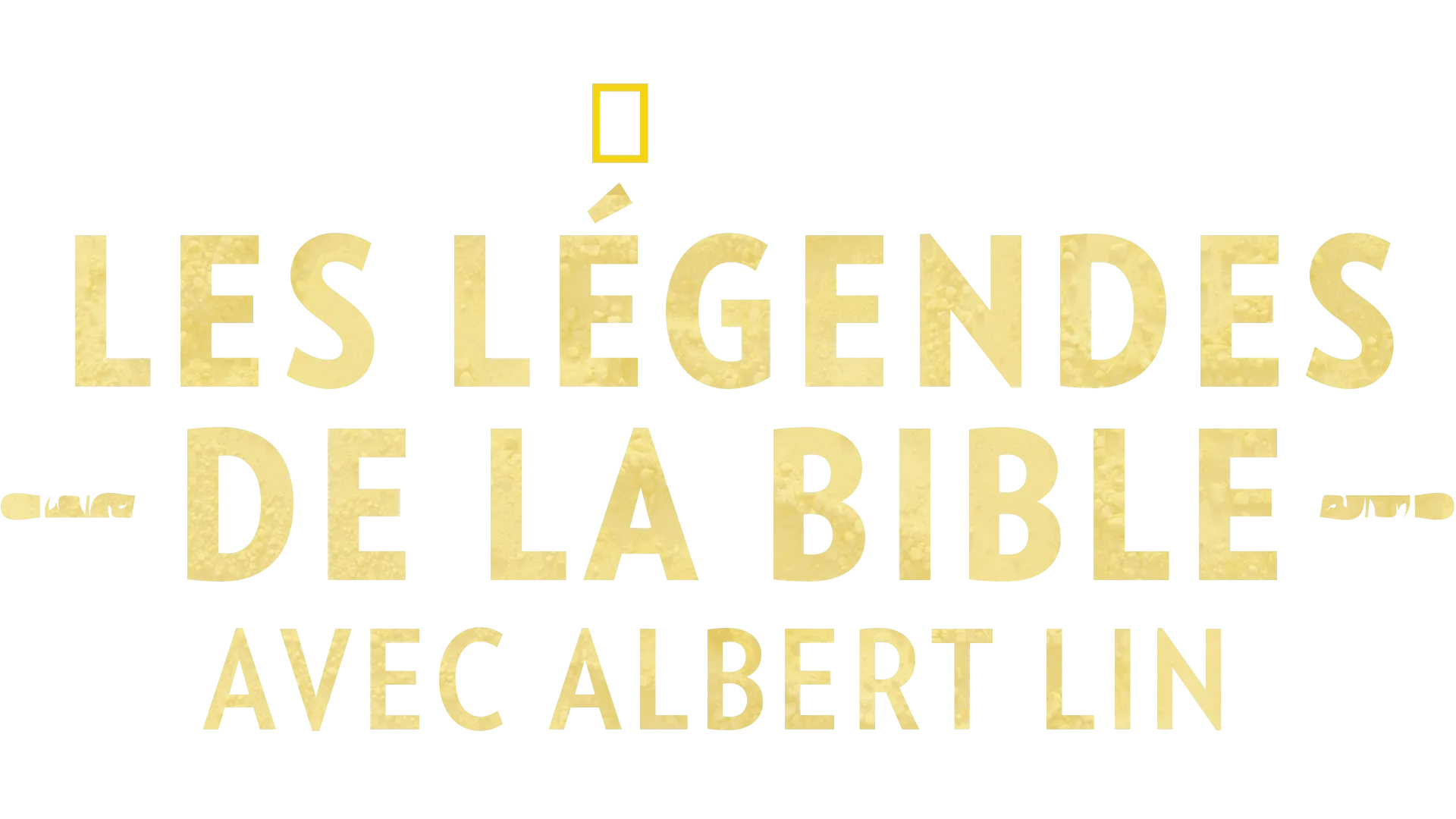 Les légendes de la Bible avec Albert Lin