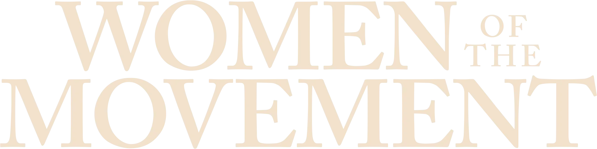 Women of the Movement