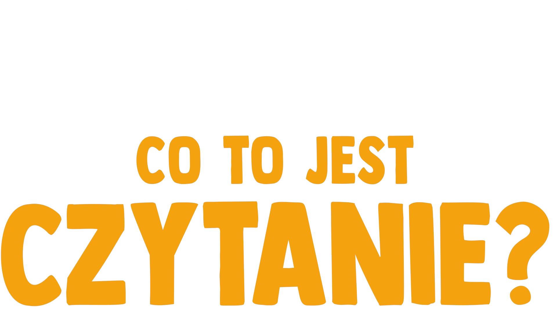Sztuciek się pyta: Co to jest czytanie?