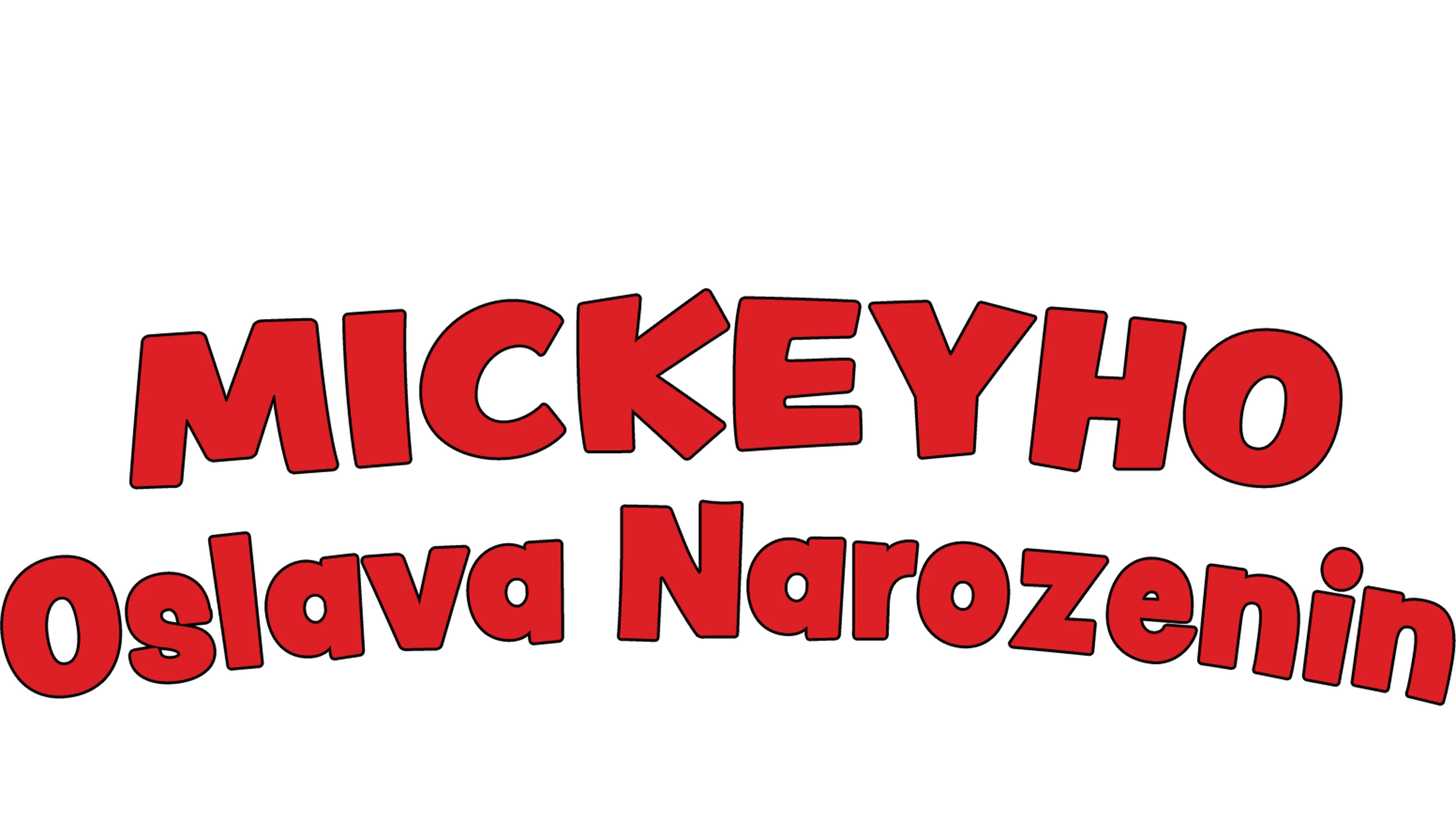 Mickeyho oslava narozenin