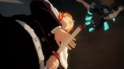 thumbnail - S1:E1 (Sub) Flame Hashira Kyojuro Rengoku