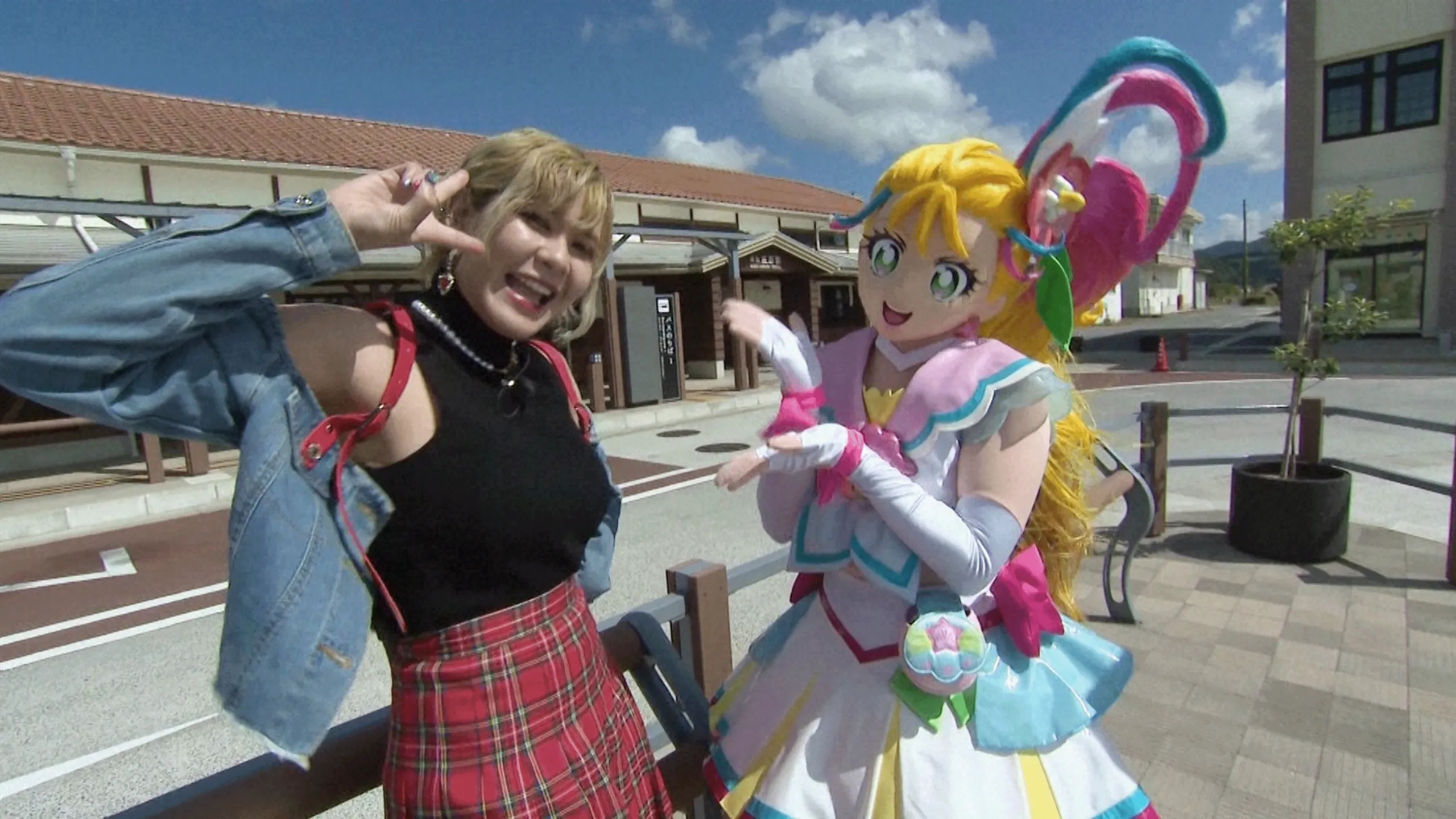 thumbnail - S4:E11 A Bizarre Pretty Cure Aiseki Trip vs. chaotic Fifi! Chidori in agony at footage of a god
