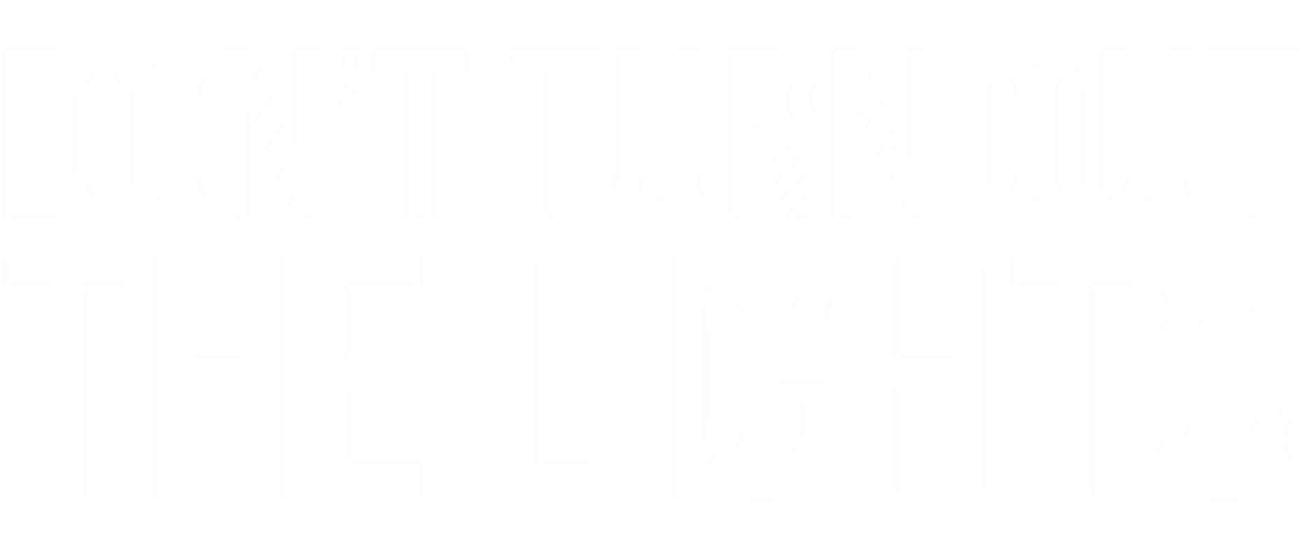 Don't Turn Out the Lights