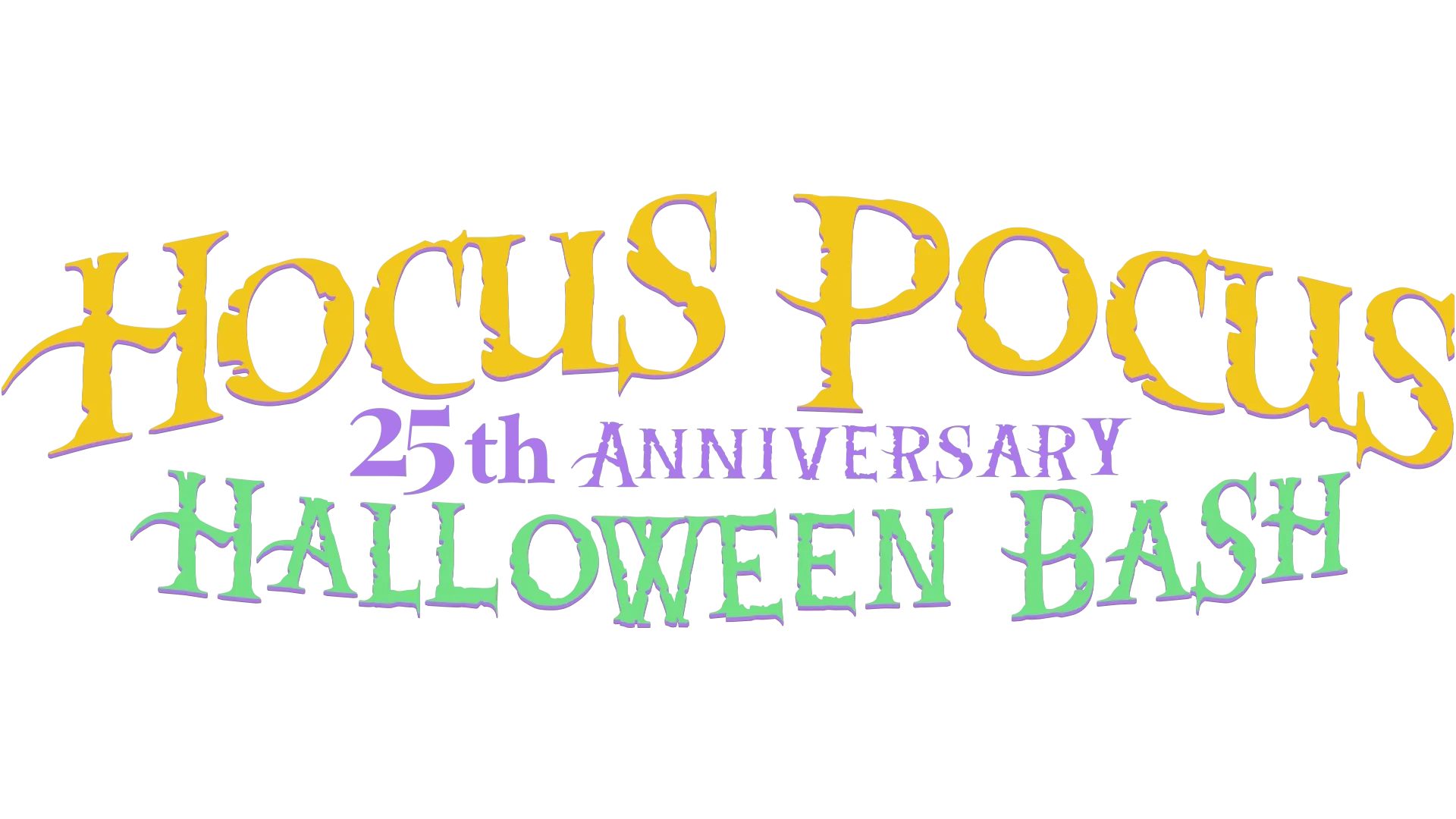 Hocus Pocus 25th Anniversary Halloween Bash