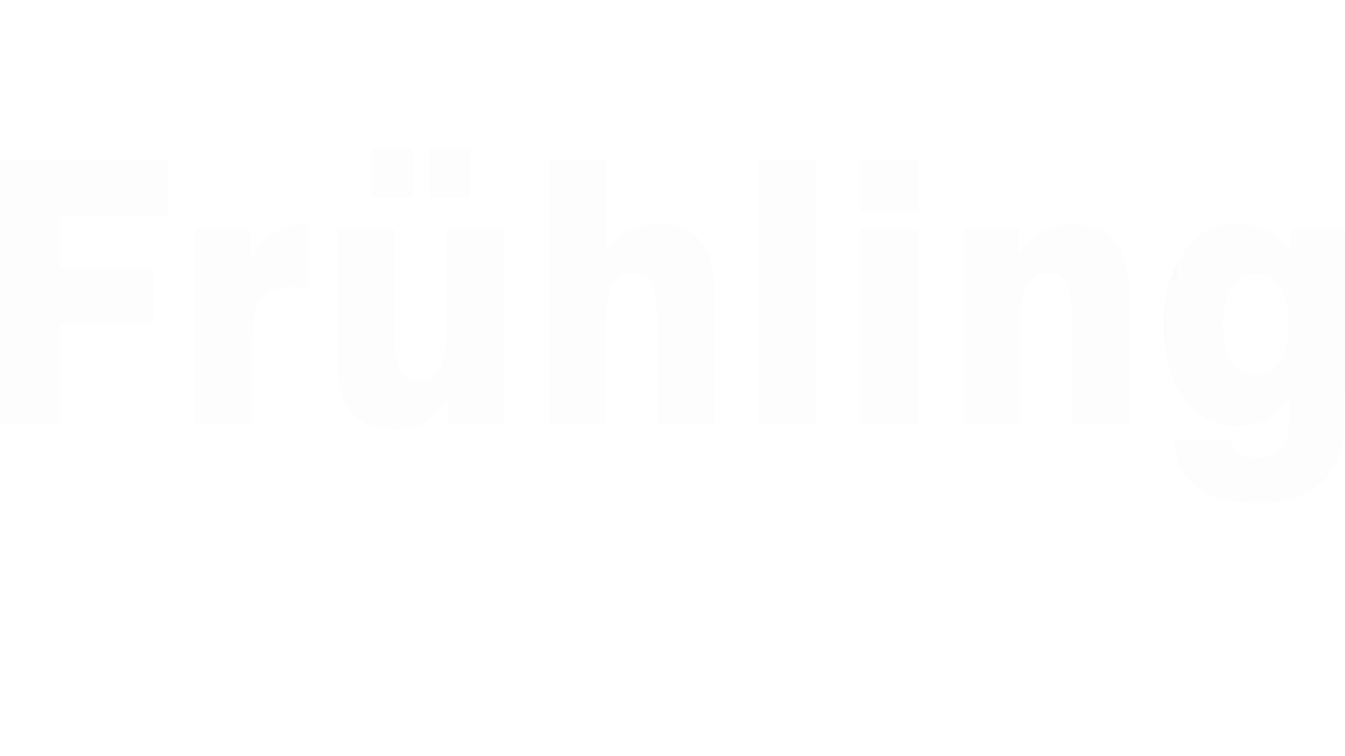 Frühling - Ich such dich!