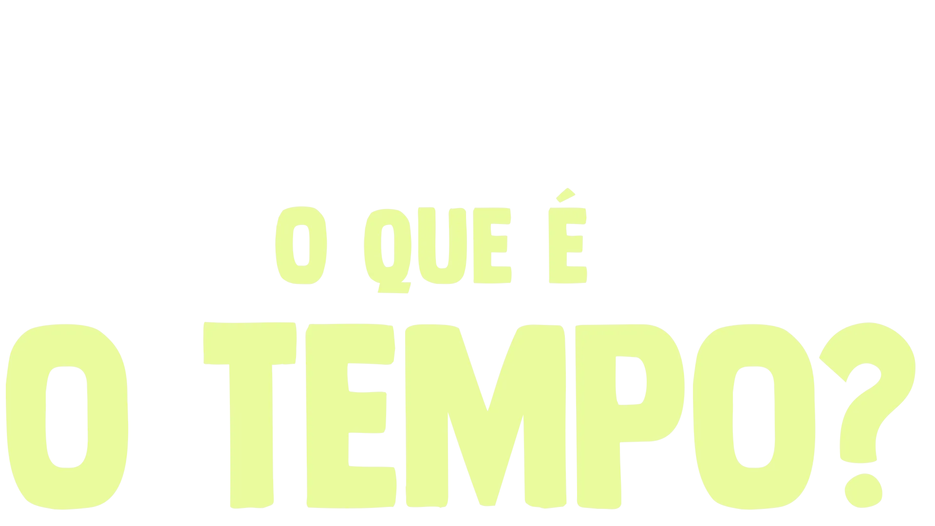 O Garfy Pergunta: O Que é o Tempo?