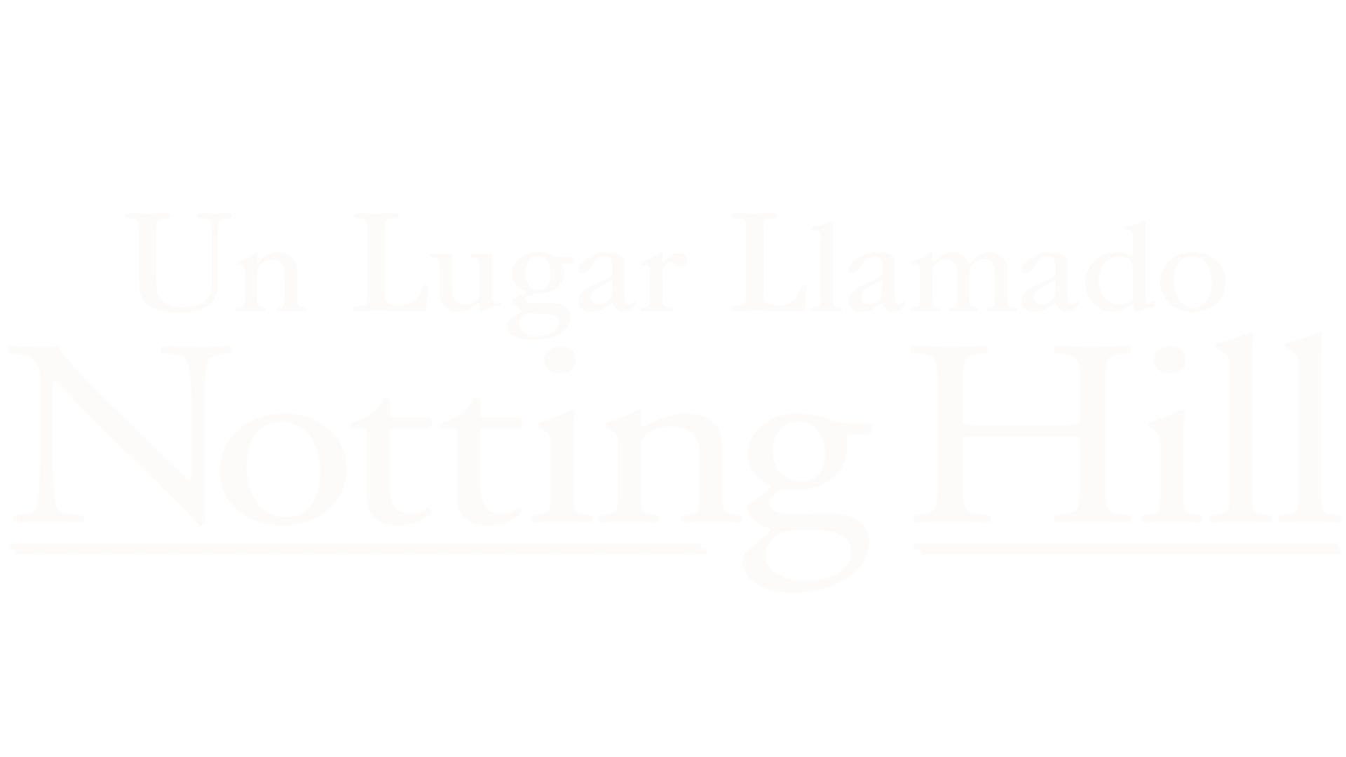 Un lugar llamado Notting Hill