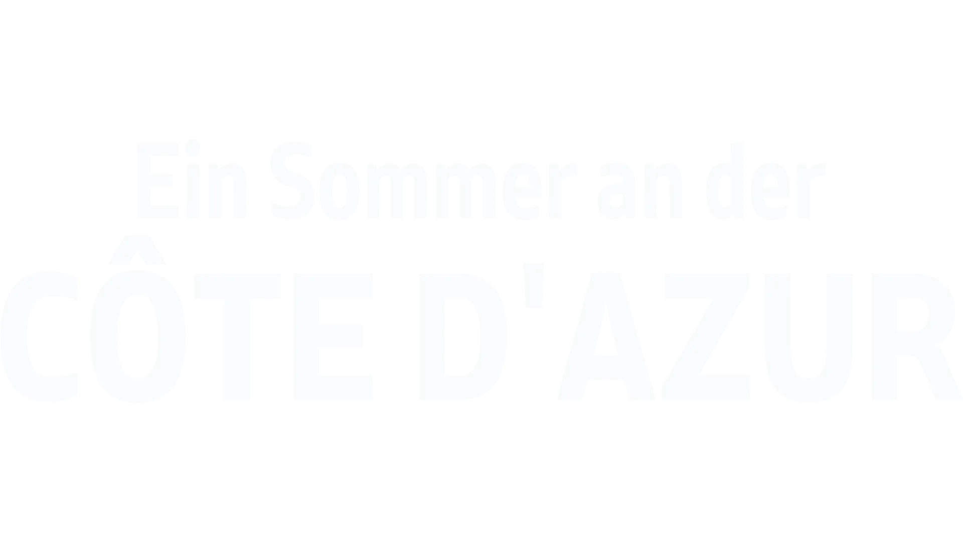 Ein Sommer an der Côte d'Azur