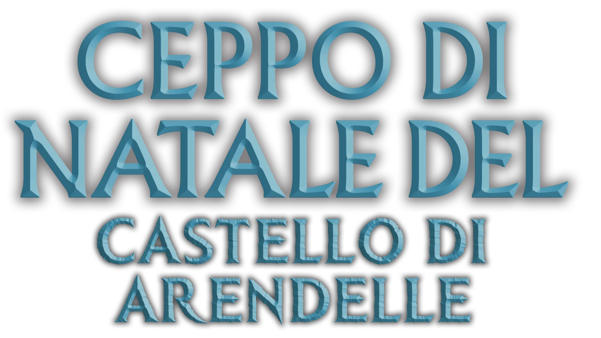 Ceppo di Natale del Castello di Arendelle