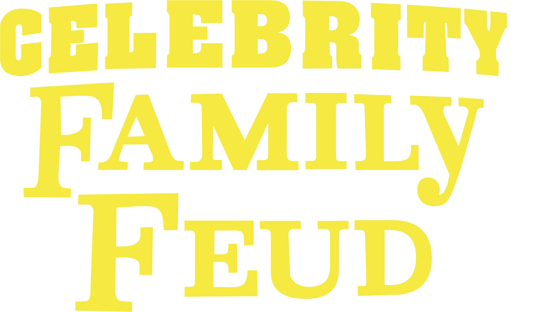 Celebrity Family Feud