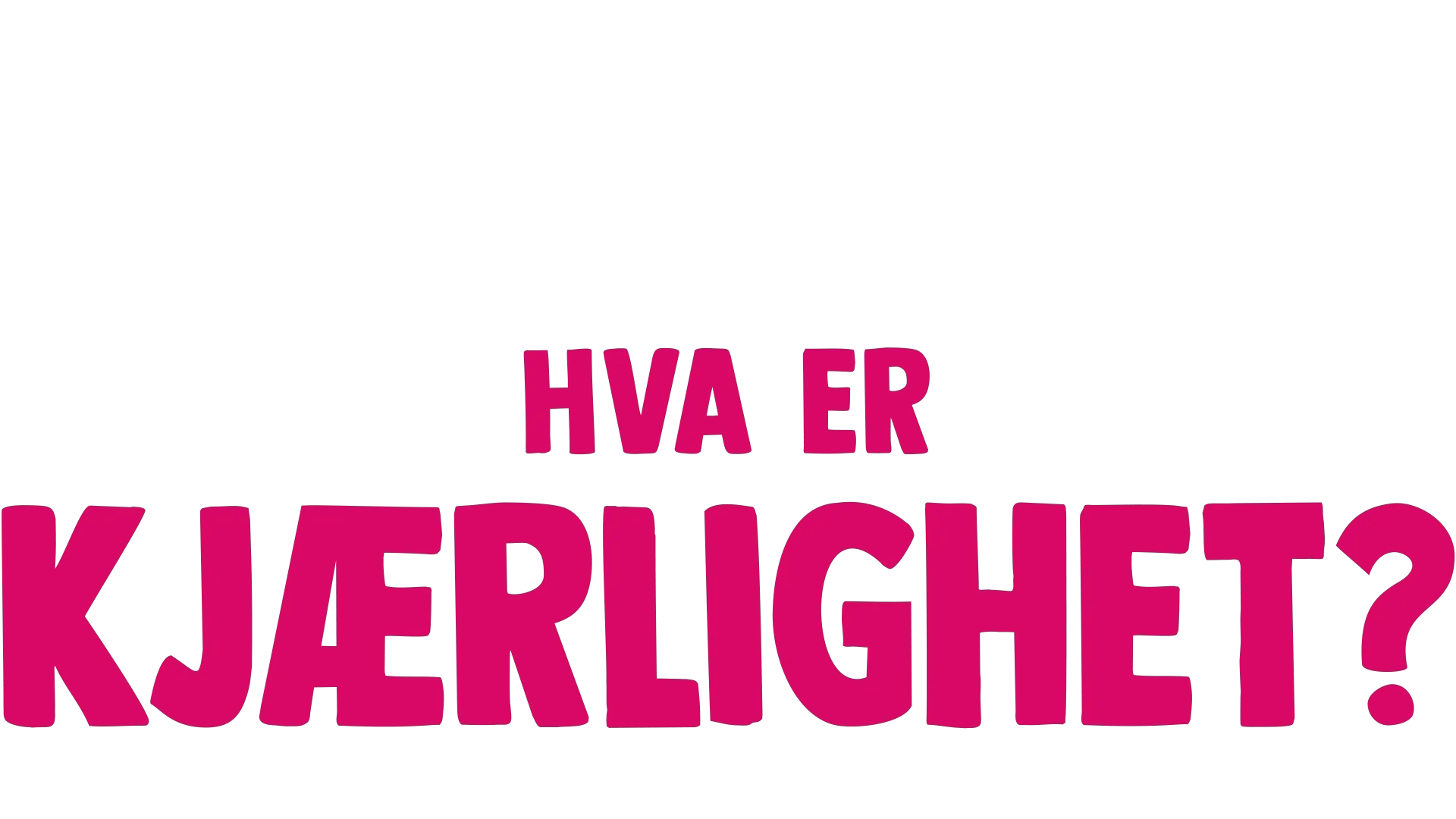 Gaffen har et spørsmål: Hva er kjærlighet?