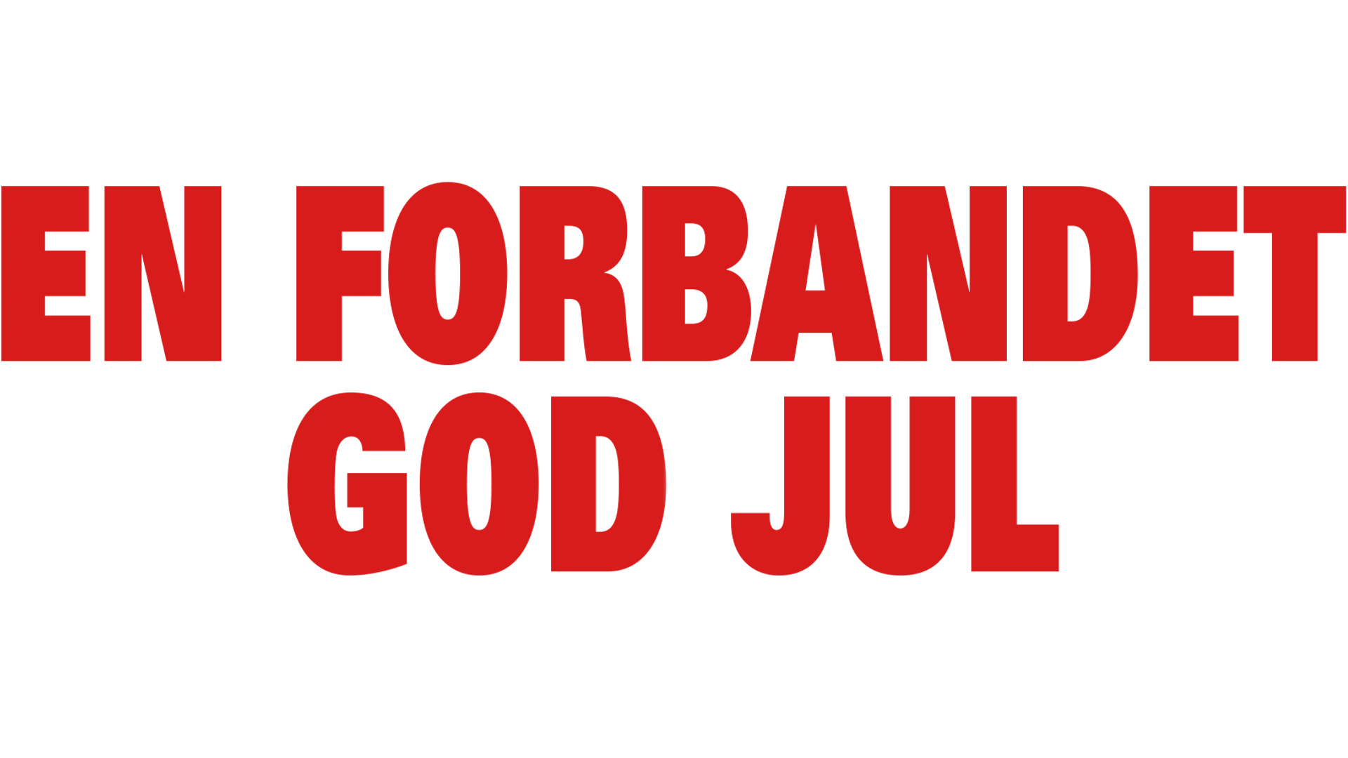 En forbandet god jul