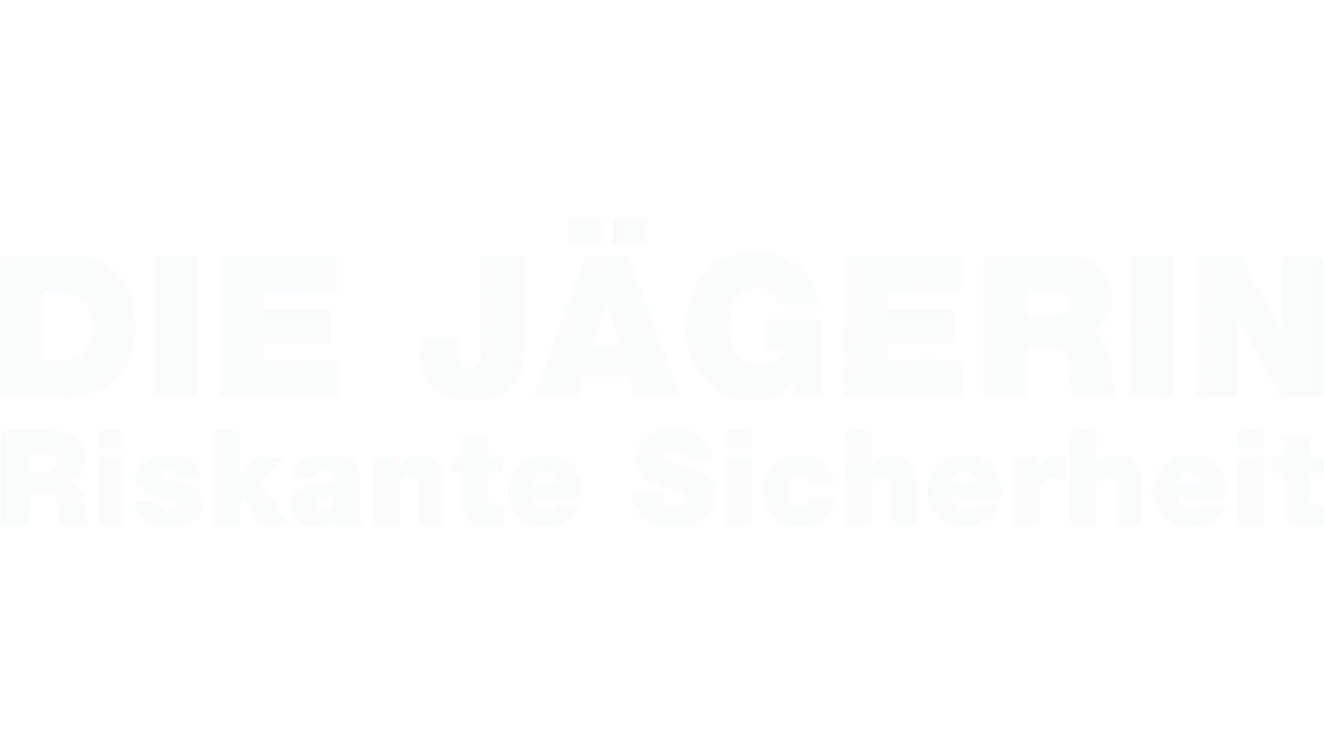 Die Jägerin - Riskante Sicherheit