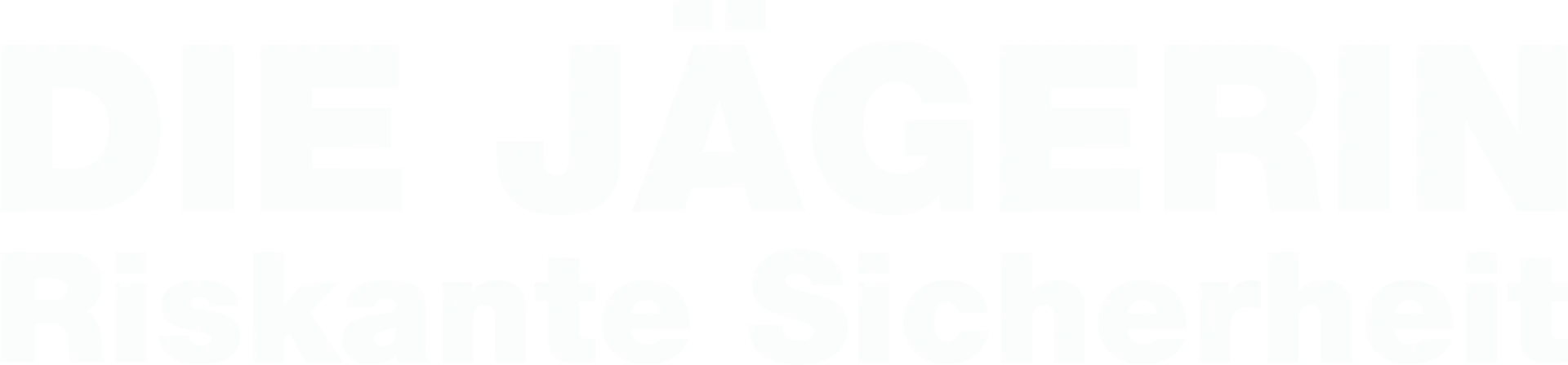 Die Jägerin - Riskante Sicherheit