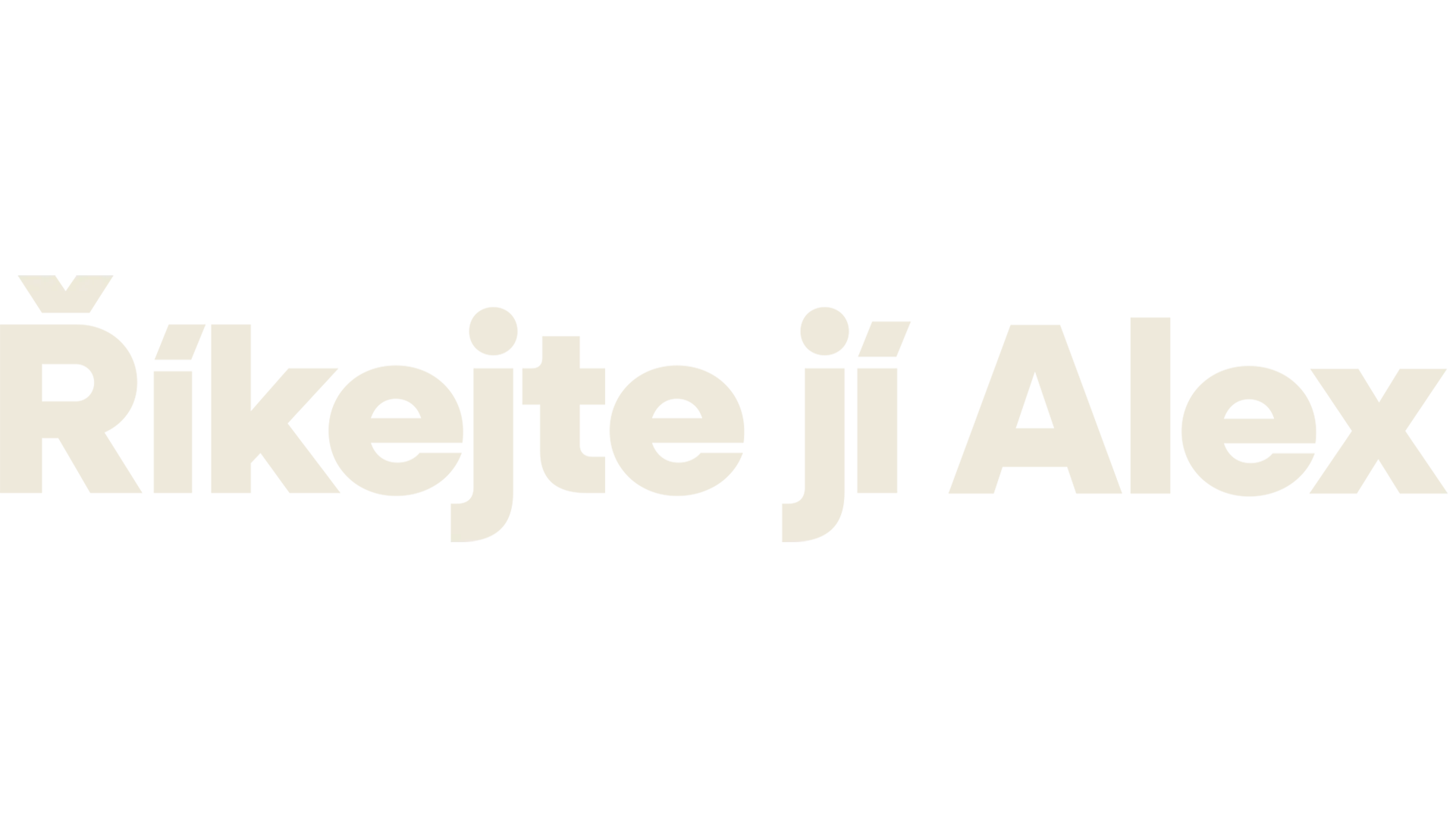 Říkejte jí Alex
