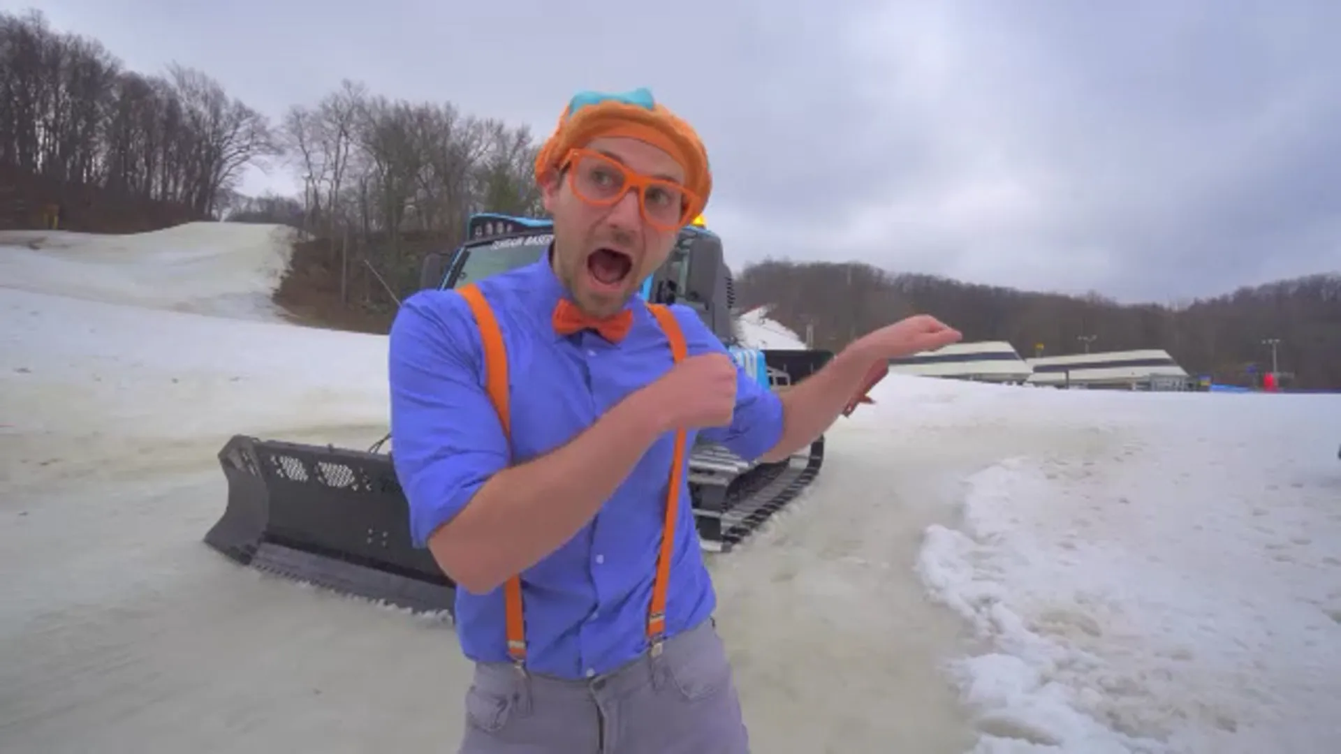 thumbnail - S2:E3 Blippi Explores a Snow Groomer