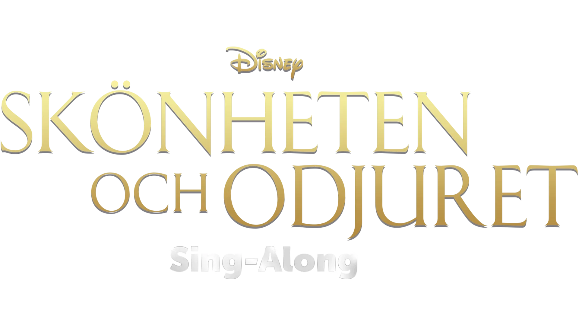 Skönheten och Odjuret (1991) Sing-Along